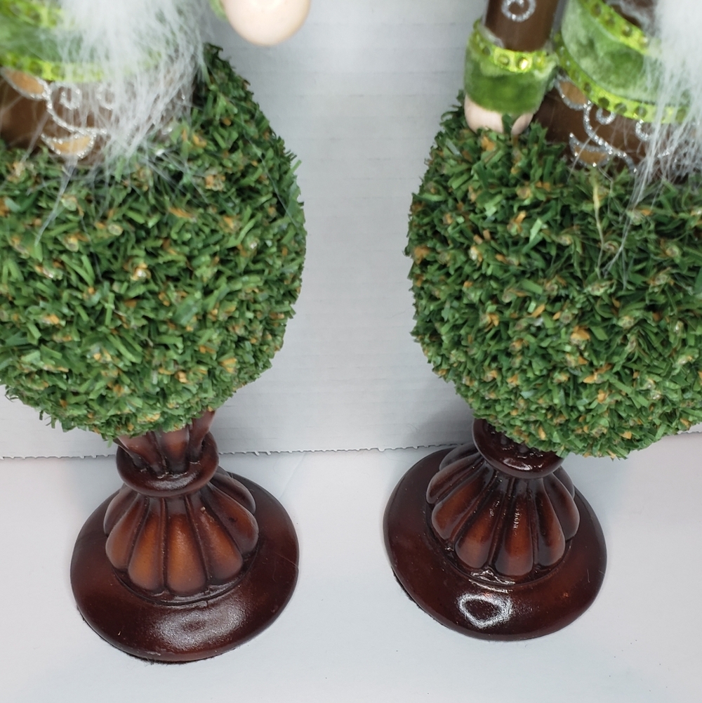 Nutcracker Topiary Set Of 2 - Picture 4 of 7